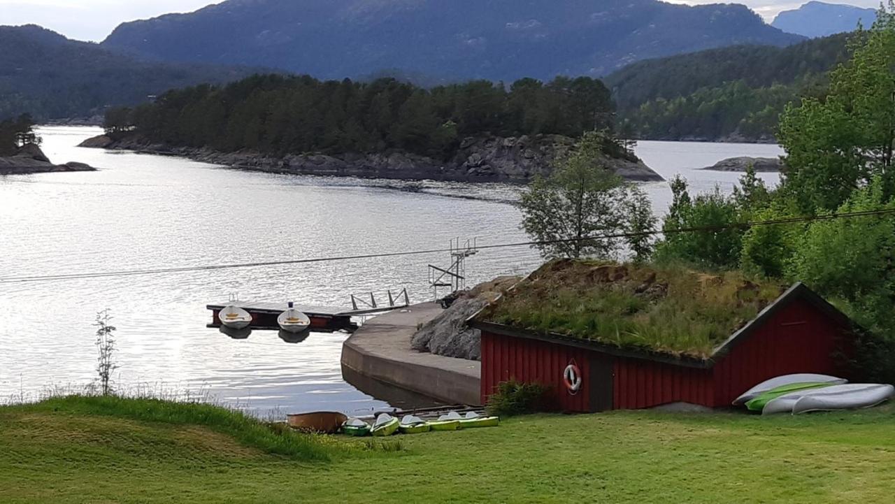 Teigen Leirstad, Feriehus Og Hytter Eikefjord Exteriér fotografie